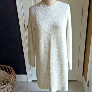 NEW! OATMEAL Wool BLEND SWEATER DRESS By LOFT SZ M